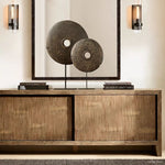 Ravelle Clear Glass Wall Sconce
