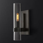 Ravelle Clear Glass Wall Sconce