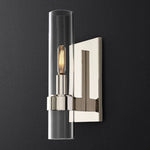 Ravelle Clear Glass Wall Sconce