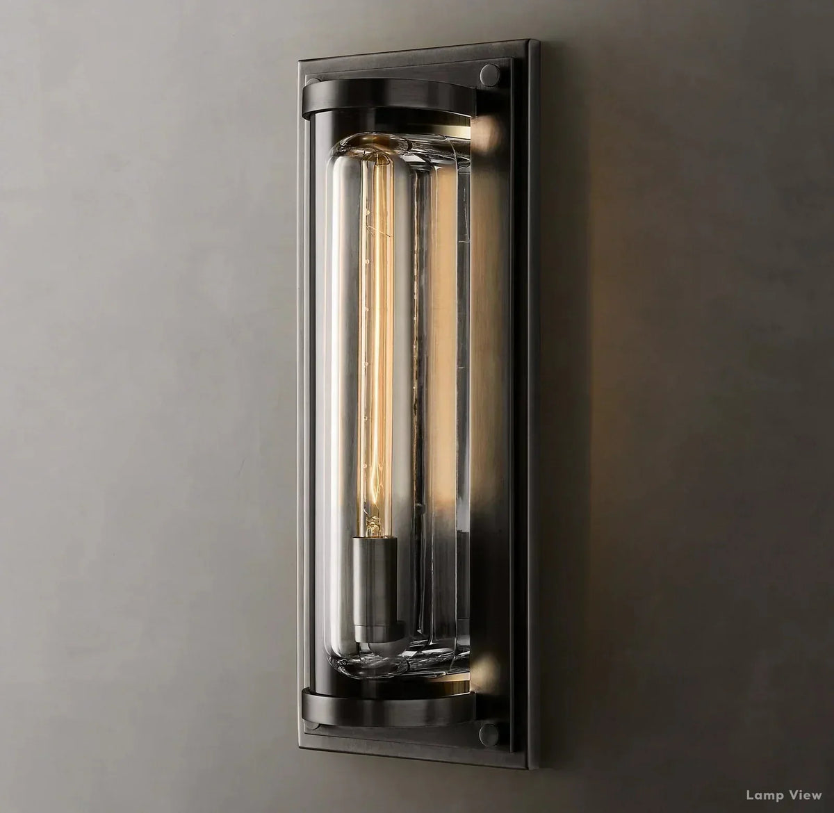 Savile Recessed Crystal Round Wall Sconce