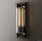 Savile Recessed Crystal Round Wall Sconce