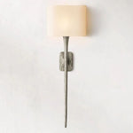 Thaddeus Forged Metal Shaded Wall Sconce