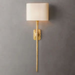 Thaddeus Forged Metal Shaded Wall Sconce