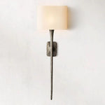 Thaddeus Forged Metal Shaded Wall Sconce