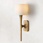 Thaddeus Forged Metal Shaded Wall Sconce
