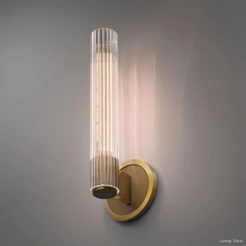 Vallon Glass Wall Sconce