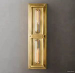 Savile Recessed Crystal Rectangular Wall Sconce