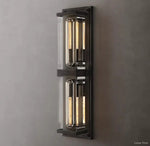 Savile Recessed Crystal Rectangular Wall Sconce