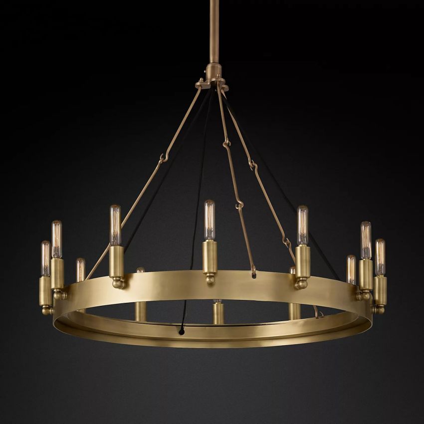 Camino Round Chandelier 26"