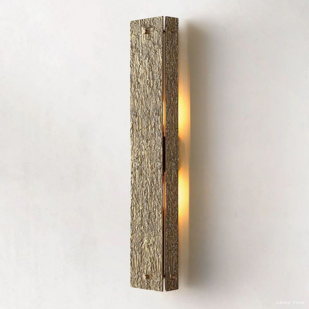 Vouvray Distressed Brass Grand Wall Sconce