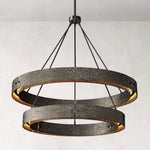 Vouvray Two-Tier Round Chandelier 48"