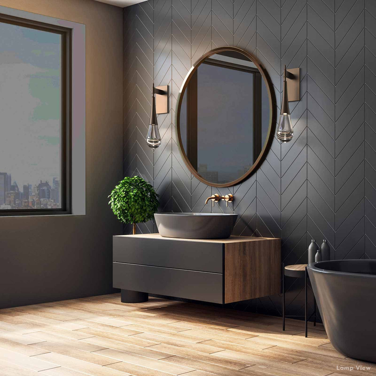 Water Drop Wall Sconce