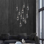 Water Drop Round Chandelier