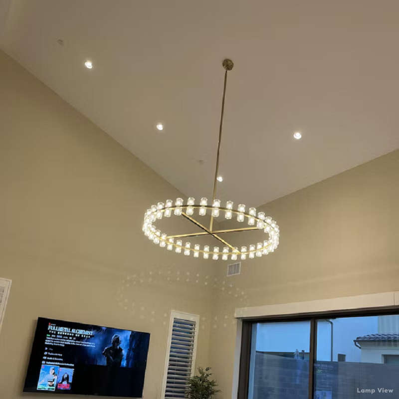 Arcachon Precision Crystal Round Chandelier 36"