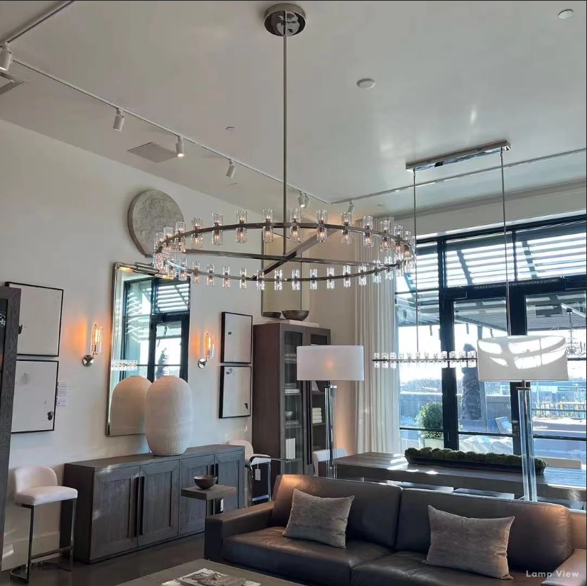 Arcachon Precision Crystal Round Chandelier 36"