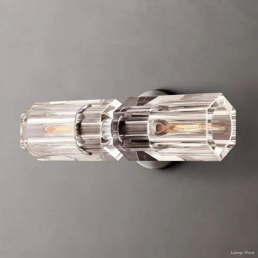 Arcachon Precision Crystal Linear Wall Sconce