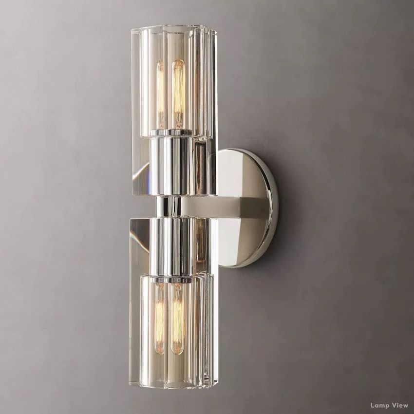 Arcachon Precision Crystal Linear Wall Sconce