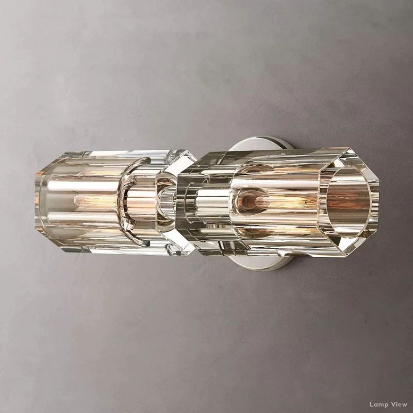 Arcachon Precision Crystal Linear Wall Sconce