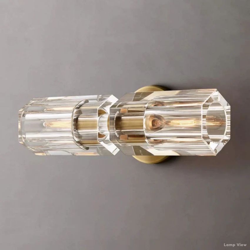 Arcachon Precision Crystal Linear Wall Sconce