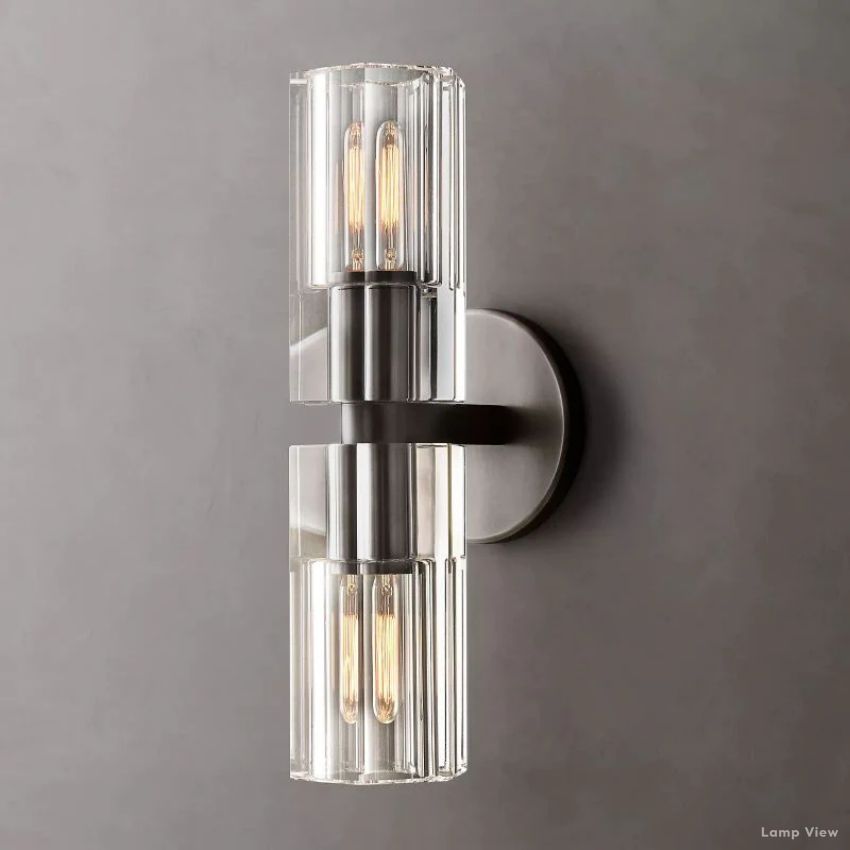 Arcachon Precision Crystal Linear Wall Sconce
