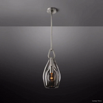 Botanist Crystal Flute Pendant Light