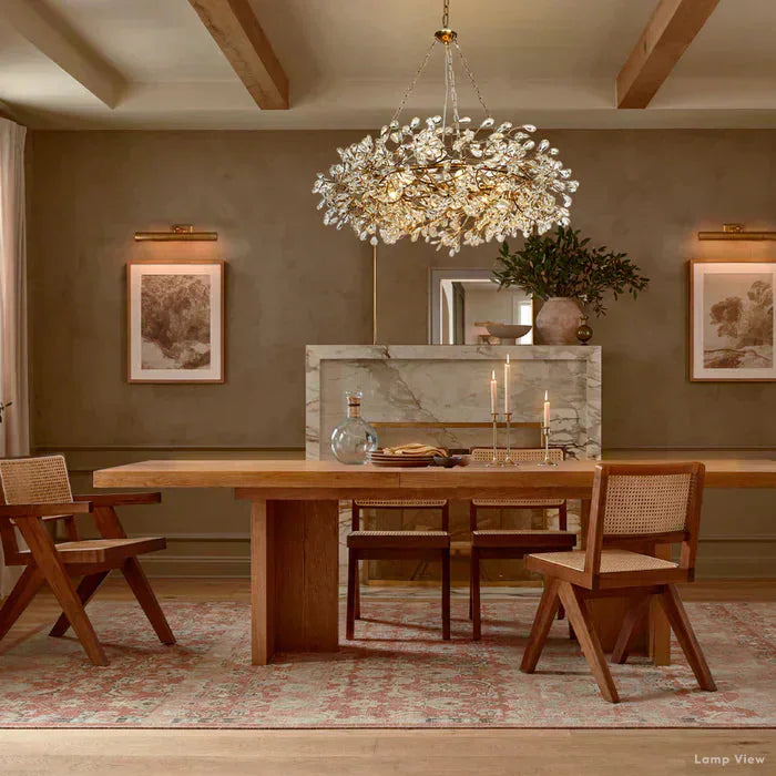 Fiore Garden Petal Twig Crown Chandelier