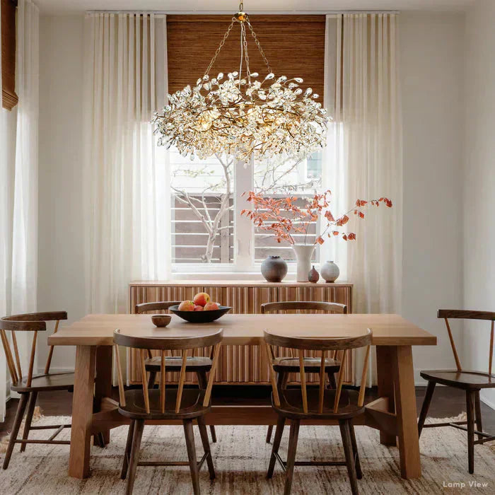 Fiore Bloom Leaf Crown Chandelier