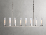 Andreas Ridged Tubular Linear Chandelier