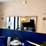Boule Geometric Cristal Grand Wall Sconce