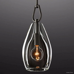 Botanist Crystal Flute Pendant Light