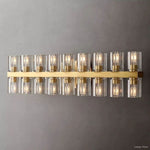 Arcachon Precision Crystal 18-Light Wall Sconce
