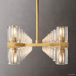 Arcachon Precision Crystal Rectangular Chandelier 72"