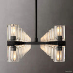 Arcachon Precision Crystal Rectangular Chandelier 72"
