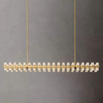 Arcachon Precision Crystal Rectangular Chandelier 72"