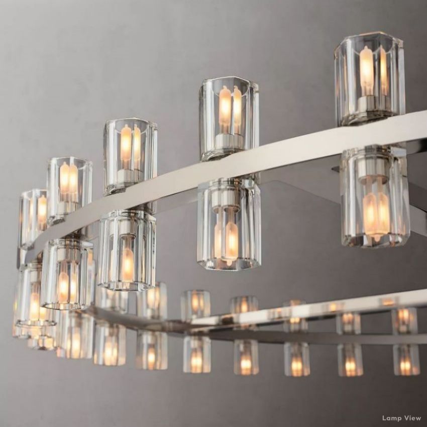 Arcachon Precision Crystal Round Chandelier 60"