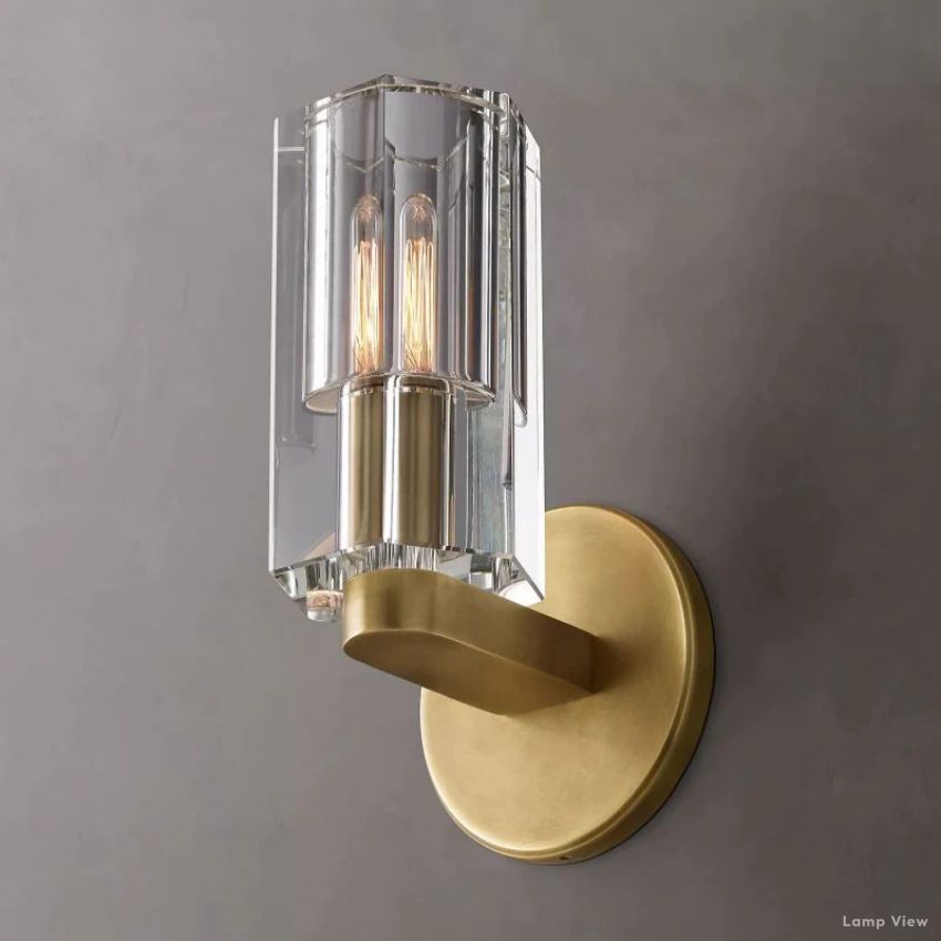 Arcachon Precision Crystal Wall Sconce