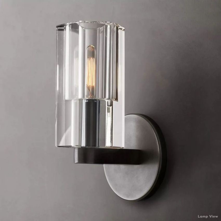 Arcachon Precision Crystal Wall Sconce