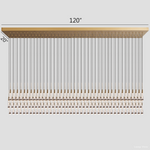 Soltaire Cascading Glass Linear Chandelier