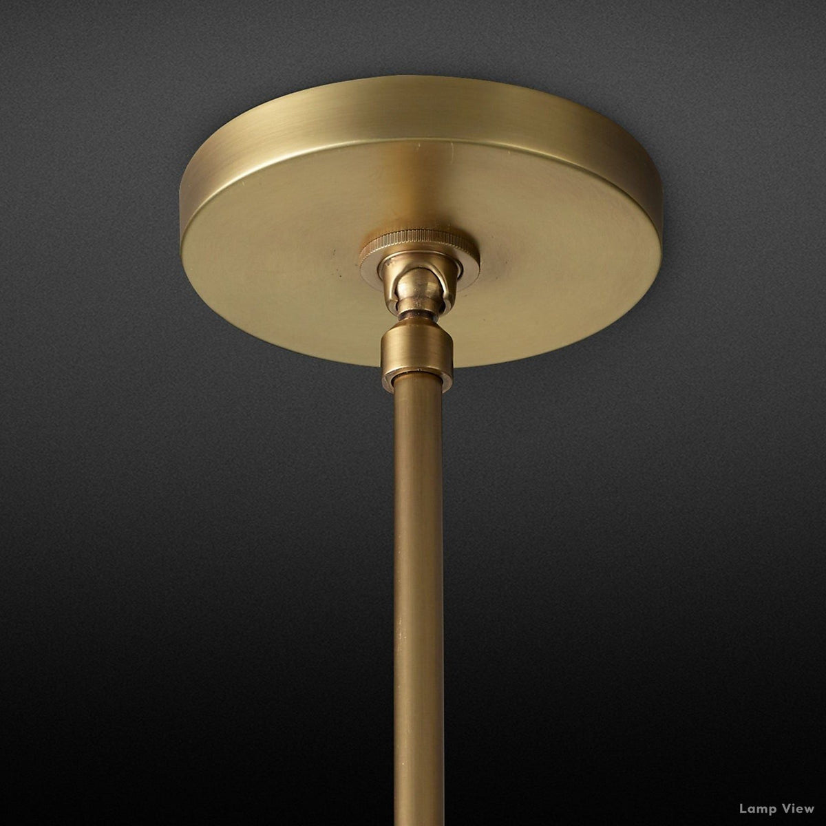 Ravelle Clear Glass Pendant Light
