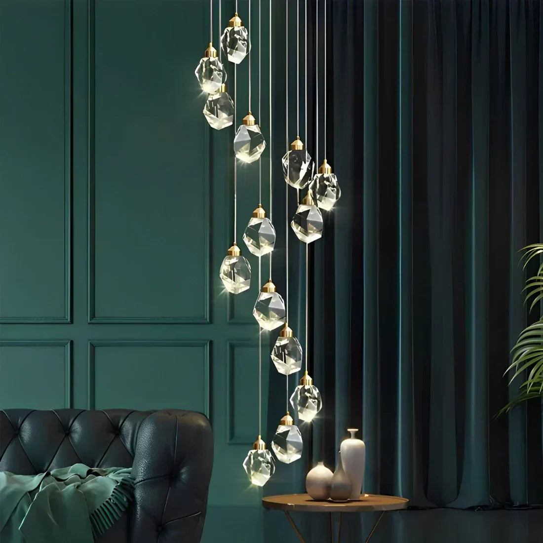 Angle Cluster Chandelier