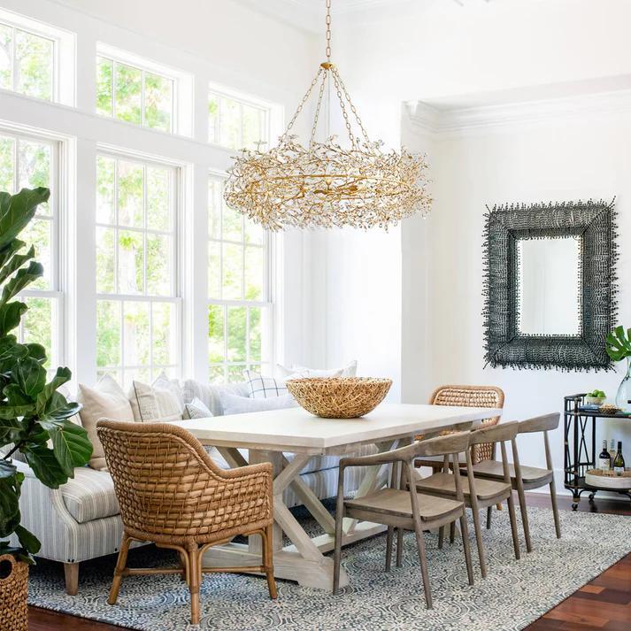 Fiore Bloom Leaf Crown Chandelier