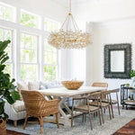 Fiore Bloom Leaf Crown Chandelier