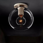 Utilitaire Globe Shade Flush Mount