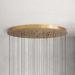 Soltaire Raindrop Round Chandelier