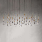 Soltaire Raindrop Linear Chandelier