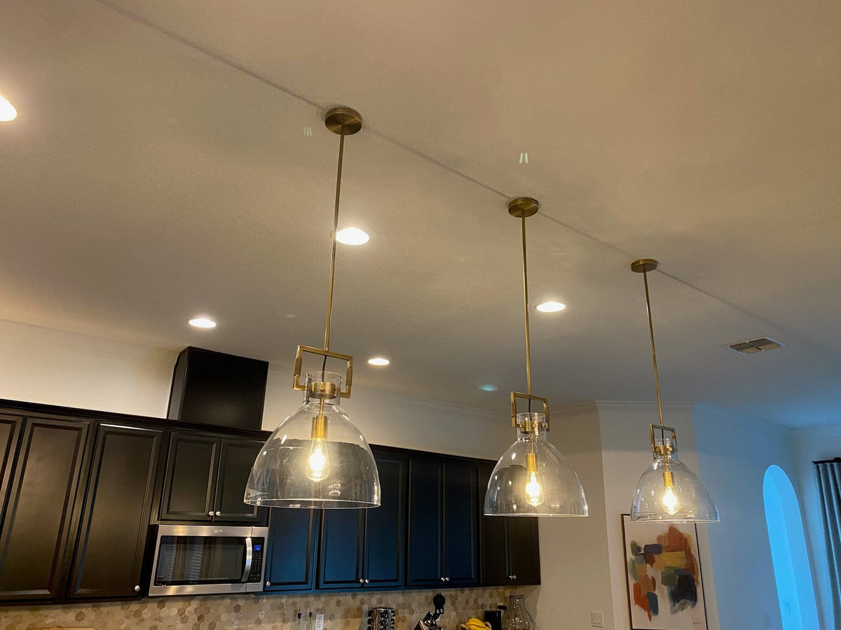 Machinist Cloche Pendant Light