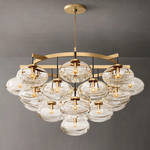 Cabrette Round Chandelier 48"