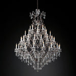 Rococo Round Chandelier 60"