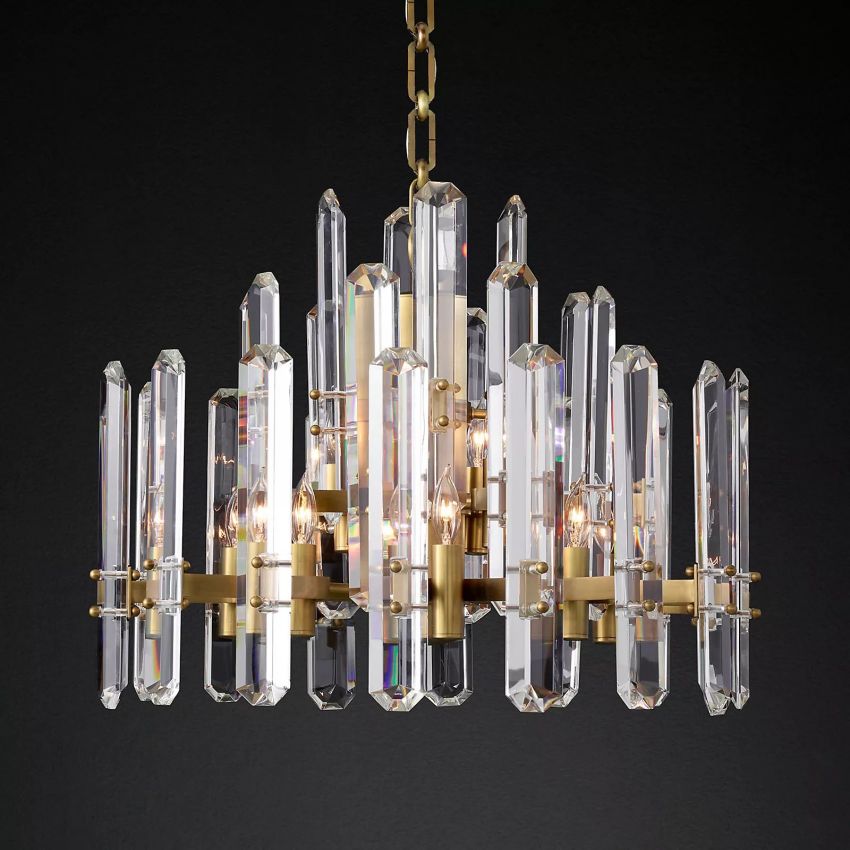 Mirello Round Chandelier 24"