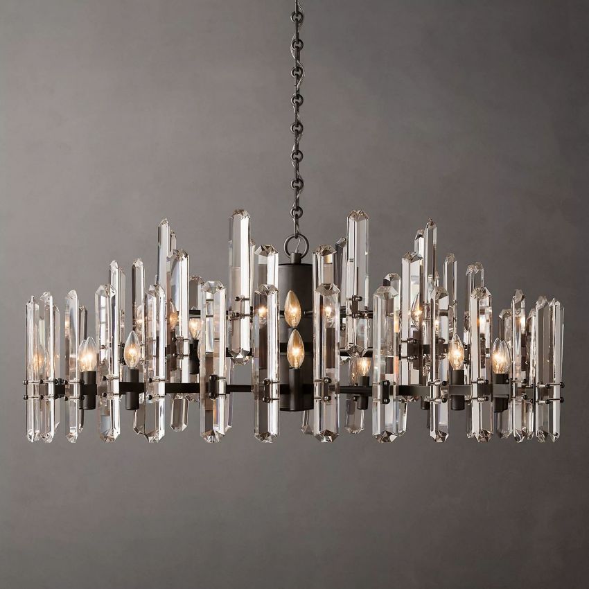 Mirello Round Chandelier 48"